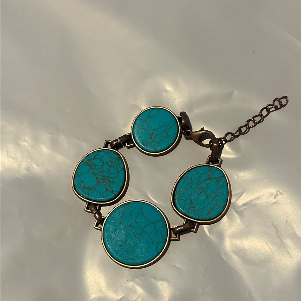 Turquoise Statement Bracelet